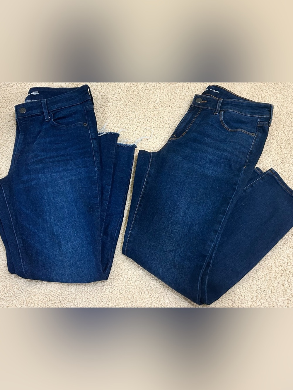Bundle of 2 Old Navy Mid Rise denim jeggings